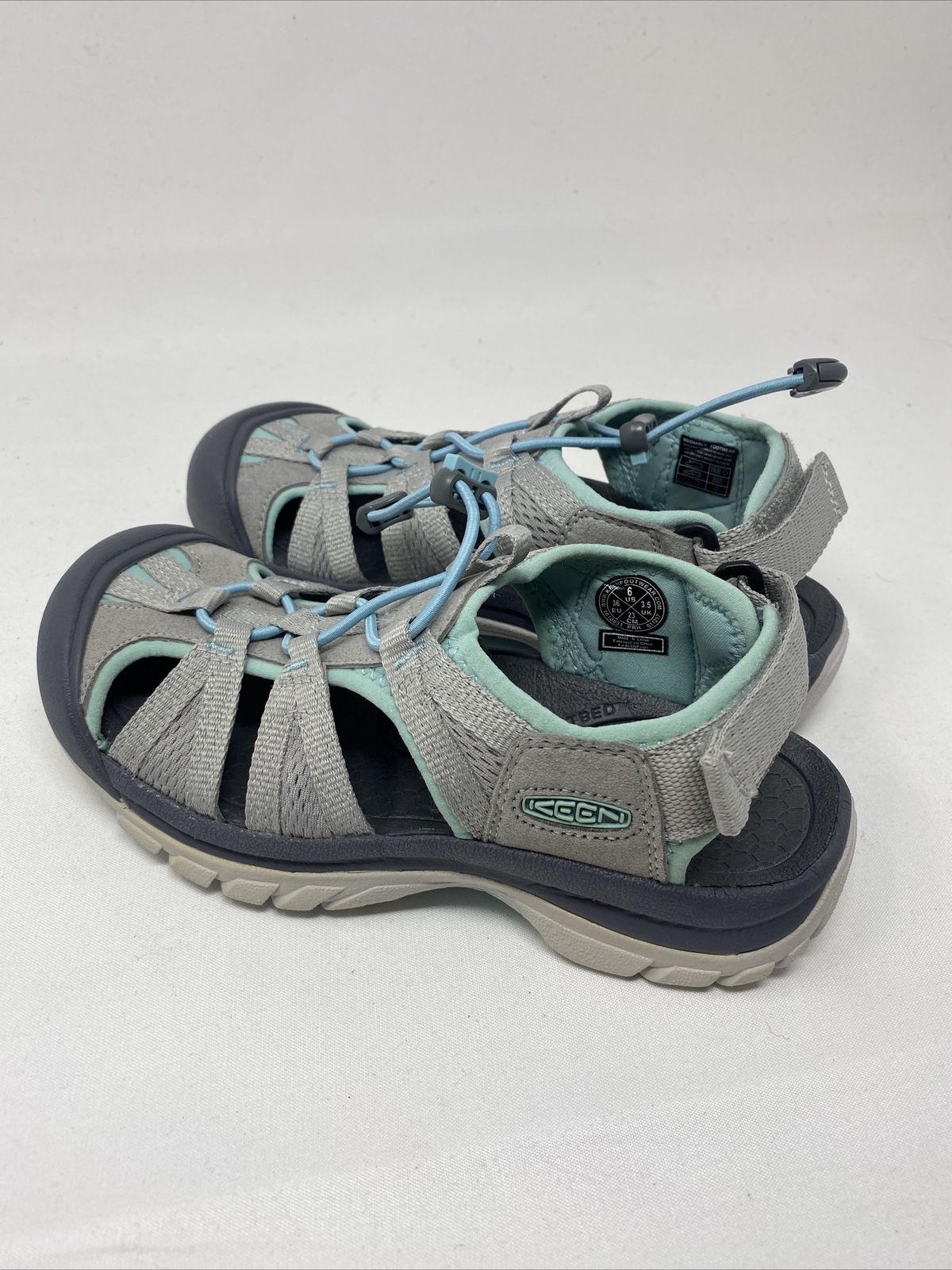 KEEN VENICE II H2 1018851 PALOMA/PASTEL TURQUOISE WOMENS SANDAL Size 6