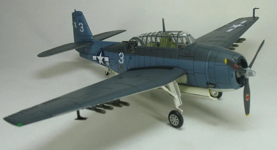 HA1201 1/72 GRUMMAN TBF AVENGER, USN VT-51, GEORGE BUSH, USS SAN JACINTO 1943 - Image 4 of 4