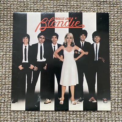 BLONDIE - PARALLEL LINES - UK 1st LP  INSERT CHRYSALIS CDL 1192/1978  EXCELLENT