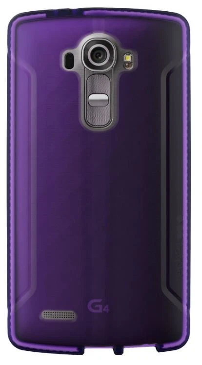 New Original Tech21 Evo Tactical Case for LG G4 Purple + Tech21 Screen Protector - Image 3 of 4