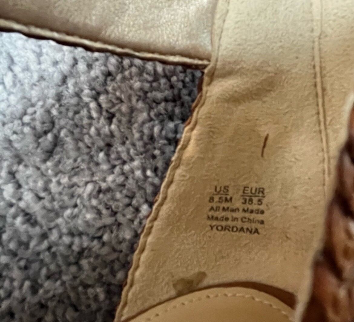 Sam Eldeman Brown High Heel Sandals - image 6