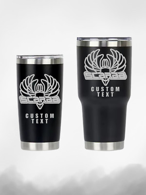 SCARAB BOATS TUMBLER | 20/30OZ | ENGRAVED TUMBLERS | CUSTOM | FREE PERSONAL