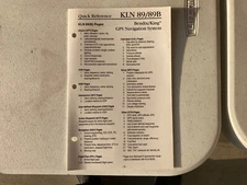  Avionics KLN 89/89B GPS checklist