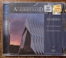 THE UNITED STATES AIR FORCE ACADEMY BAND  INSPIRES STILL SEALED!    CD 2804