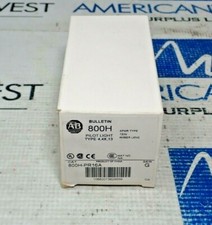 ALLEN BRADLEY 800H-PR16A PILOT LIGHT AMBER SER G W/800T-N326 A NEW