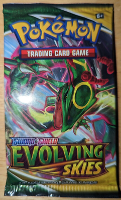 Pokemon TCG Sword & Shield Evolving Skies Loose Booster Pack BRAND