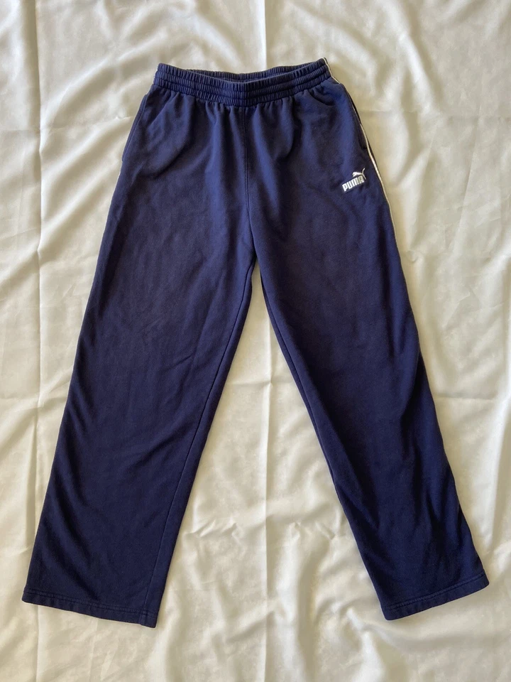 Pantalones de Correr Entrenamiento Atlético Puma Azul Juvenil Talla XL 16-18 De Colección ¡USADOS EN EXCELENTE ESTADO! Foto 2 de 4