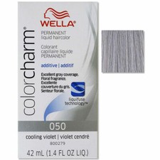 050 Additives Cooling Violet Wella Hair color Liquid 1.4oz