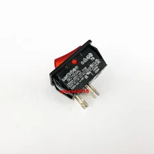 ARCOLECTRIC ENGLAND SC1553AL Switch 4 Pins Red Lamp Button Maintained