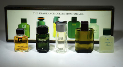 PUIG THE FRAGANCES COLLECTION FORM MEN MINIATURES