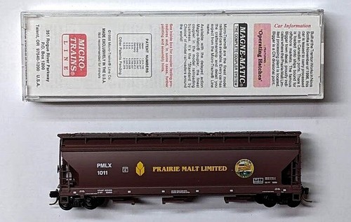 MTL Micro-Trains 94130 Biggar Prairie Malt PMLX 1011 3 bahías tolva cubierta NPT | Zustand: New