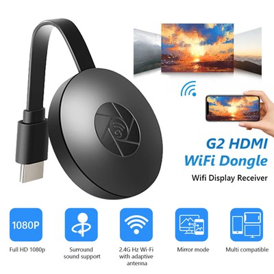 Wifi Wireless HDMI Mirror Screen Display Adapter For 1080P TV Miracast Dongle