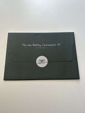 Original The New Bentley Continental GT Promo Piece VGC UNSEALED 