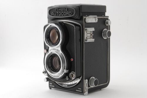 【N MINT+++】Minolta Autocord TLR 6x6 Rokkor 75mm f/3.5 Film Camera From JAPAN