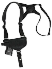 NEW Barsony Horizontal Concealment Shoulder Holster Ruger SR9C, SR40C w/ LASER