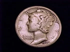 1926-S  Mercury Dime,  Very Good Grade