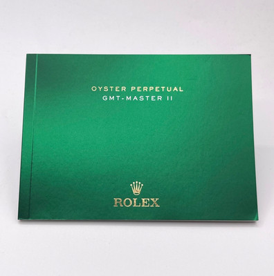 Rolex Gmt-Master II Ausstattungsheft Uhr watch booklet 4.2016 chinesisch