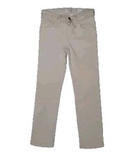 New The Childrens Place Girls Sz 6X 7 Corduroy Pants Ivory Off White Sequins NWT