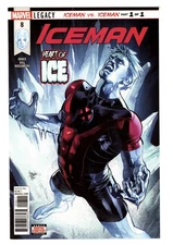 Iceman (3rd Series) #8 NM- 9.2 2017  Kevin Wada Cover