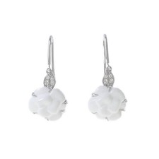 Authentic Chanel Camellia Pierce 230-000-121-4511