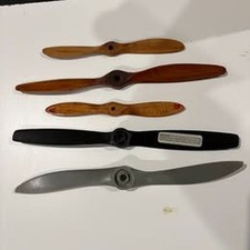 RC Airplane Propeller Lot   Wood  Plastic Mixed Props