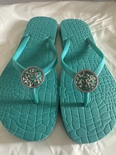 Lindsay Phillips Embellished Flip Flop/Beach Sandals Size 11 New 