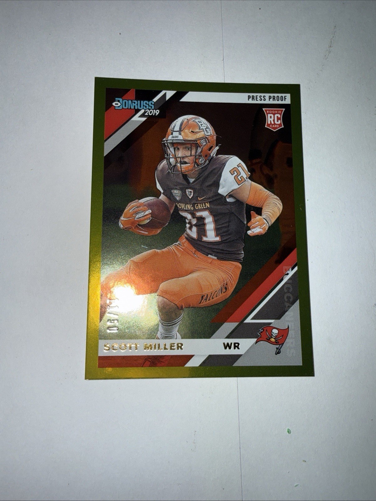 Scott Miller Panini Donruss #300 Press Proof-Gold