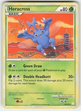 Heracross 43/123 Uncommon HeartGold & SoulSilver Pokemon Heavily Played on eBay