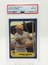 Barry Bonds Rookie Cards and Autograph Memorabilia Guide 16