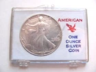 US SILVER COIN 1992 WALKING LIBERTY 1 DOLLAR $1  .999 FINE SILVER, BR UNC NICE
