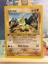 Pokémon TCG Larvitar Neo Destiny 70/105 Regular 1st Edition Common Non Holo WOTC on eBay