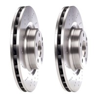 2 Bremsscheiben Ø 344 Mm BelüFtet Bosch FüR U.A. MERCEDES-BENZ SLC