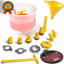 16-Piece No-Spill Coolant Funnel Kit