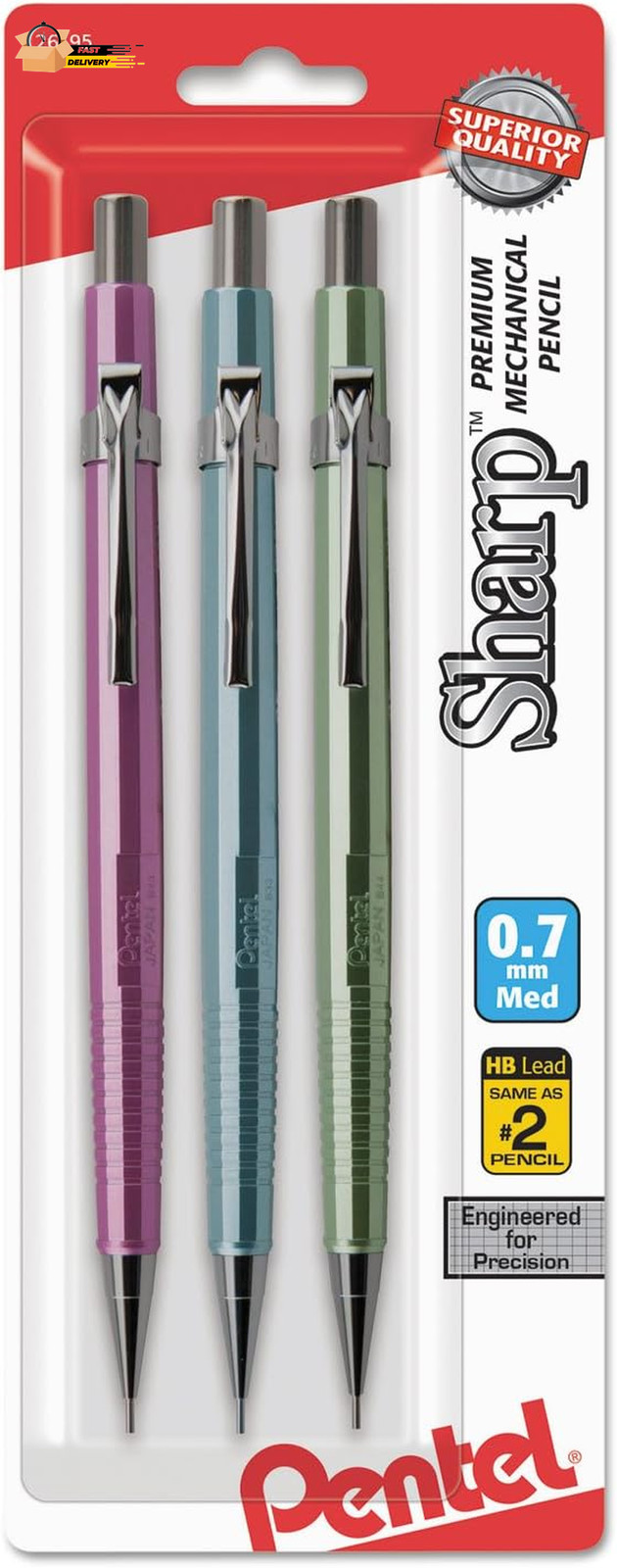 (0.7mm) Metallic Barrels, Assorted Colors (mp1/m