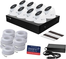 Swann AdvancedX™ Wired 4K NVR Security Camera System CCTV SWNVK-16ADVANX8D