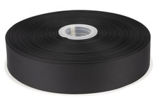 Grosgrain Ribbon Solid Black 1.5 Inch 100 Yards Gift Wrapping Craft Sewing