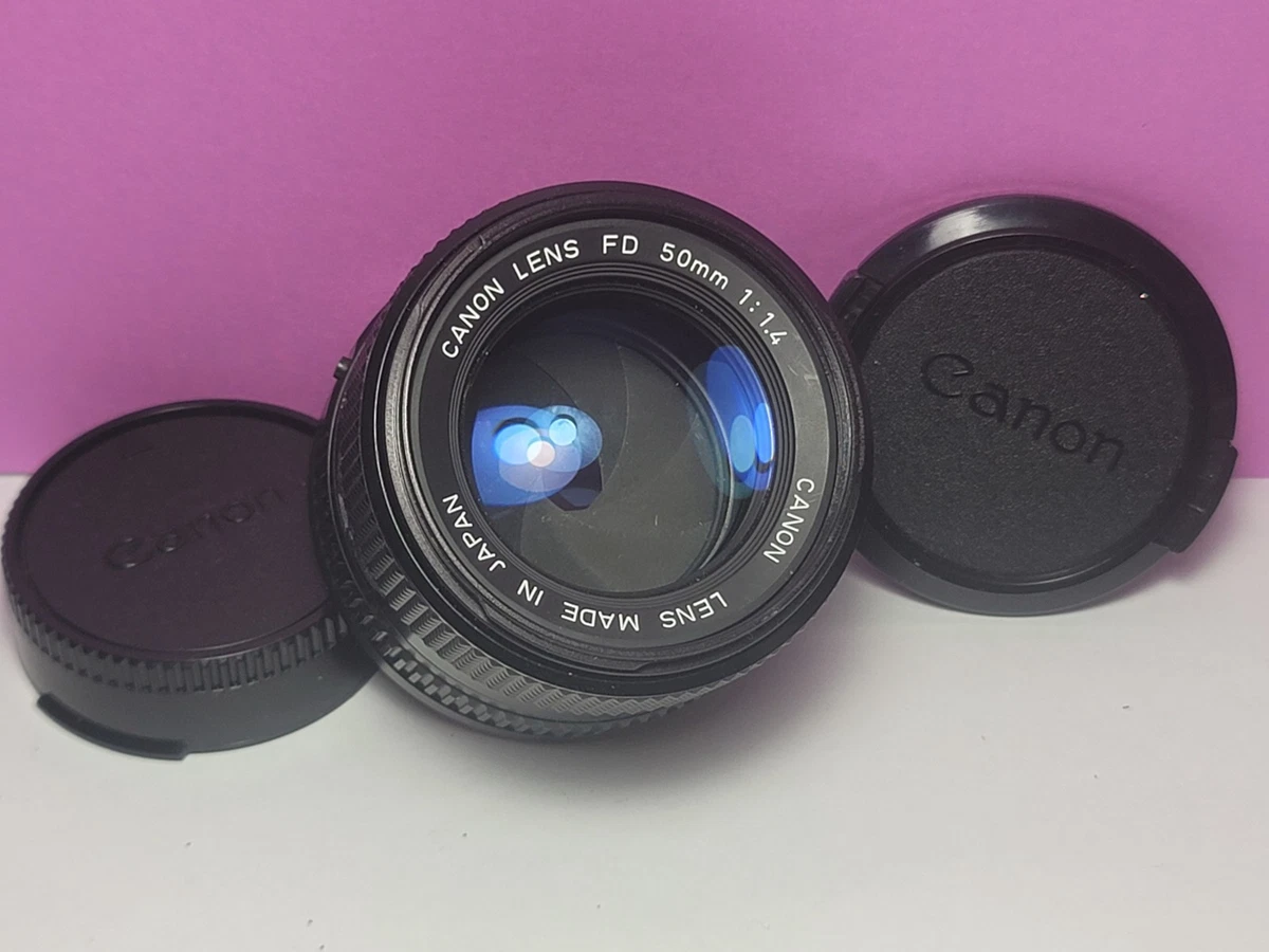 Canon FD 50mm f/1.4 Camera Lenses for sale | eBay