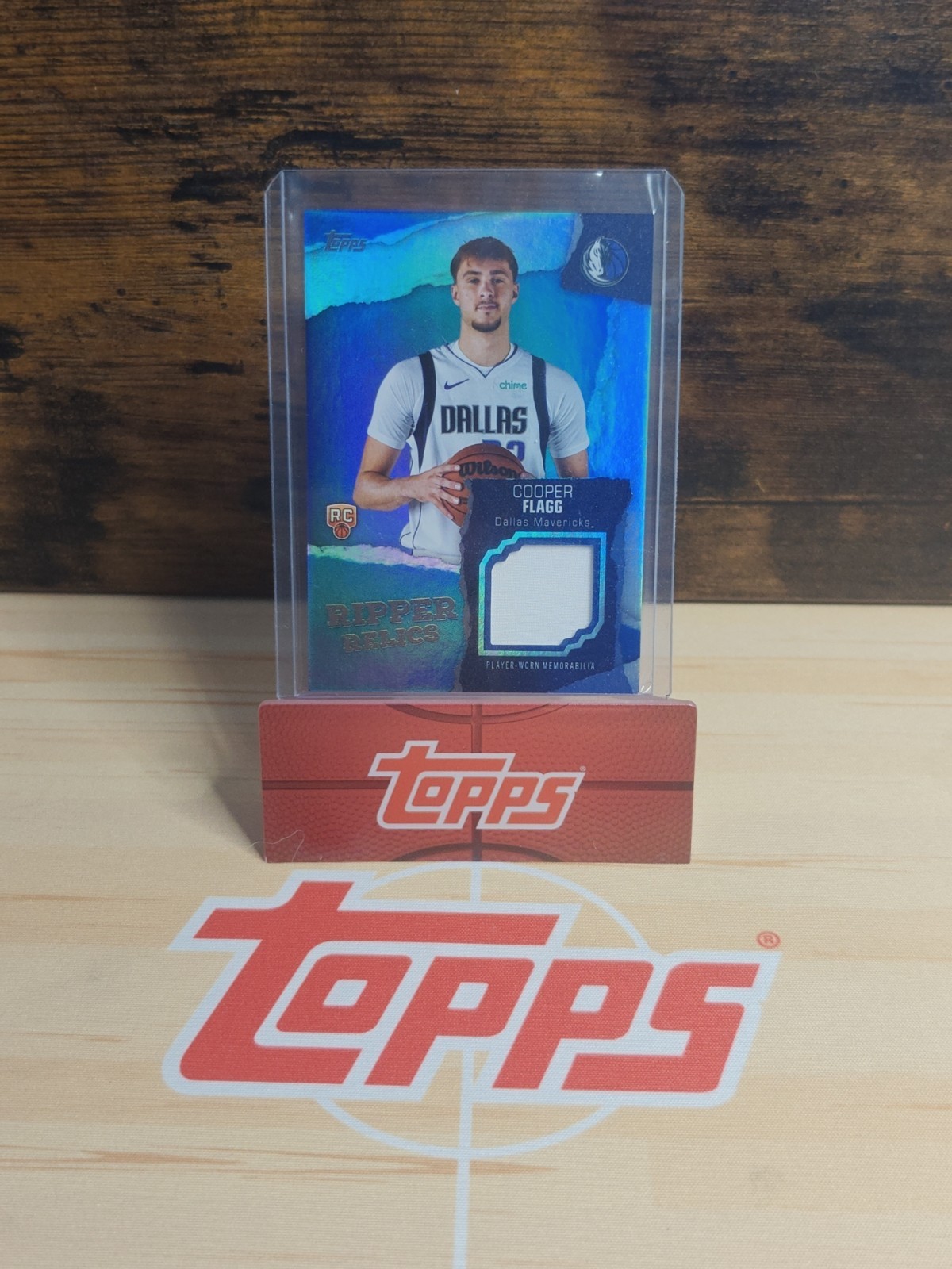 2025-26 Topps Cooper Flagg Ripper Relic RC Jersey Rookie #RR-CF Mavericks ROY🔥