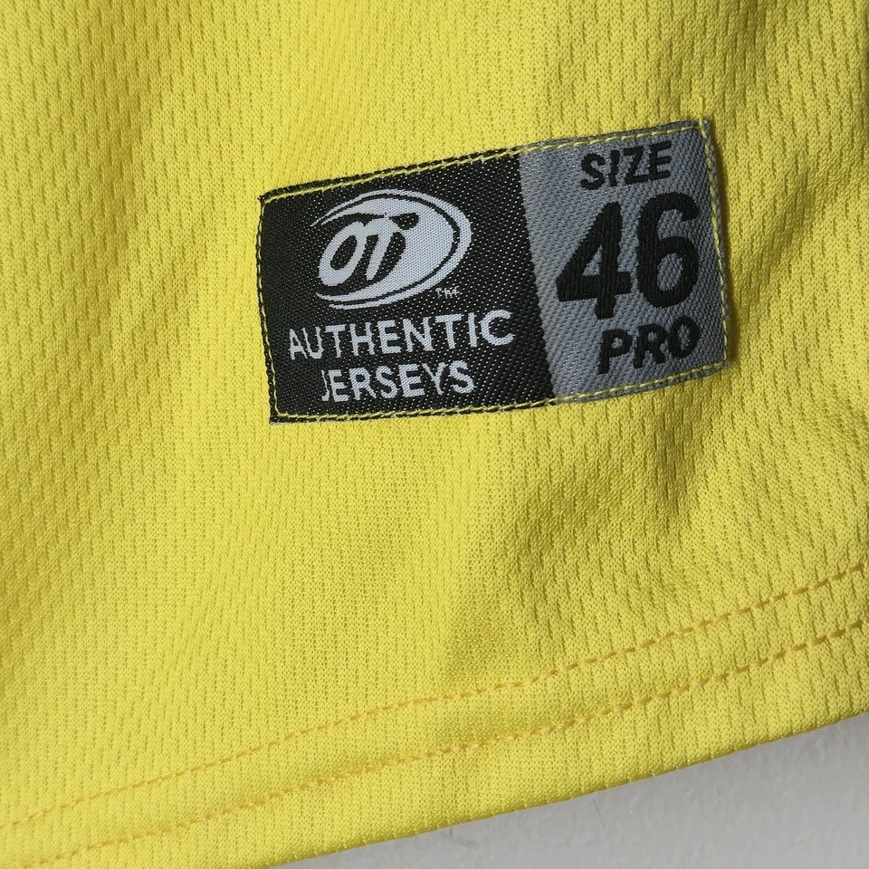 Camiseta de béisbol Louisville Bats Rescue Hi Surf para hombre talla 46 amarillo océano Foto 4 de 4