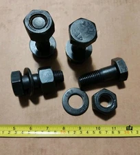 4x TSi A325 F436 (2.5"x7/8") Structural Bolt, Nut + Washer Sets, nnnn mm nn