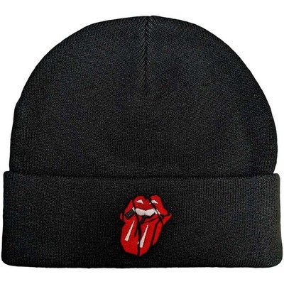 The Rolling Stones Unisex Beanie Mütze Hackney Diamonds Shards Logo schwarz