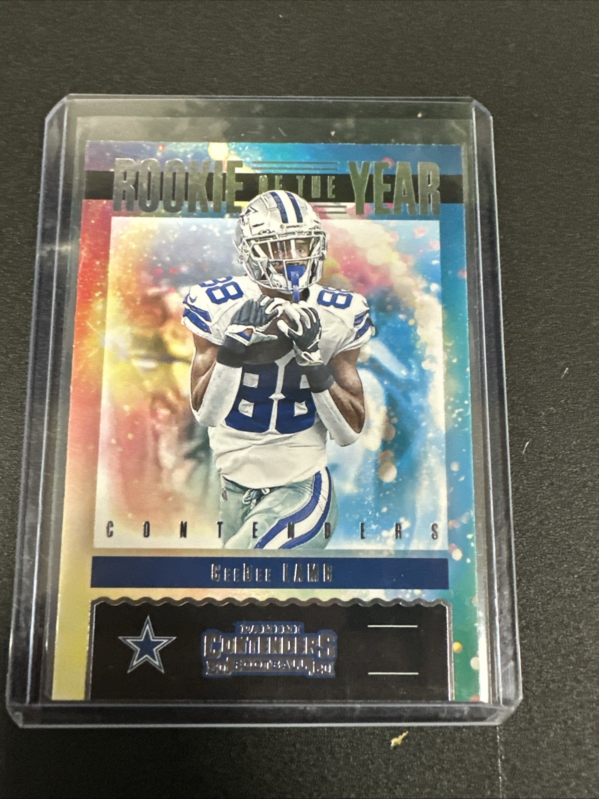 2020 Panini Contenders - Rookie of the Year Contenders CeeDee Lamb