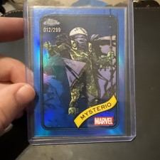 2025 Marvel Topps Chrome - Mysterio #115 Blue Refractor /299