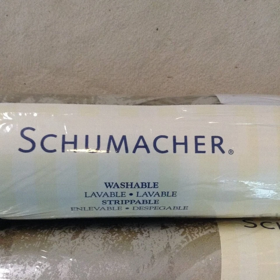 NEW Old Stock, 4 Rolls, Schumacher Abstract Gold/Silver Wallpaper; Contemporary - Image 3 of 4