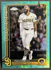 2025 Topps Chrome Logofractor Fernando Tatis Jr. Aqua Refractor /199