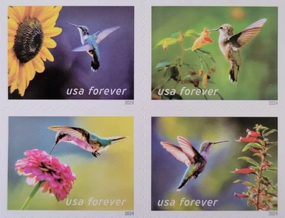 20 FOREVER FIRST CLASS LETTER STAMPS GARDEN DELIGHTS STAMPS MNH 2024 BOOK PANE