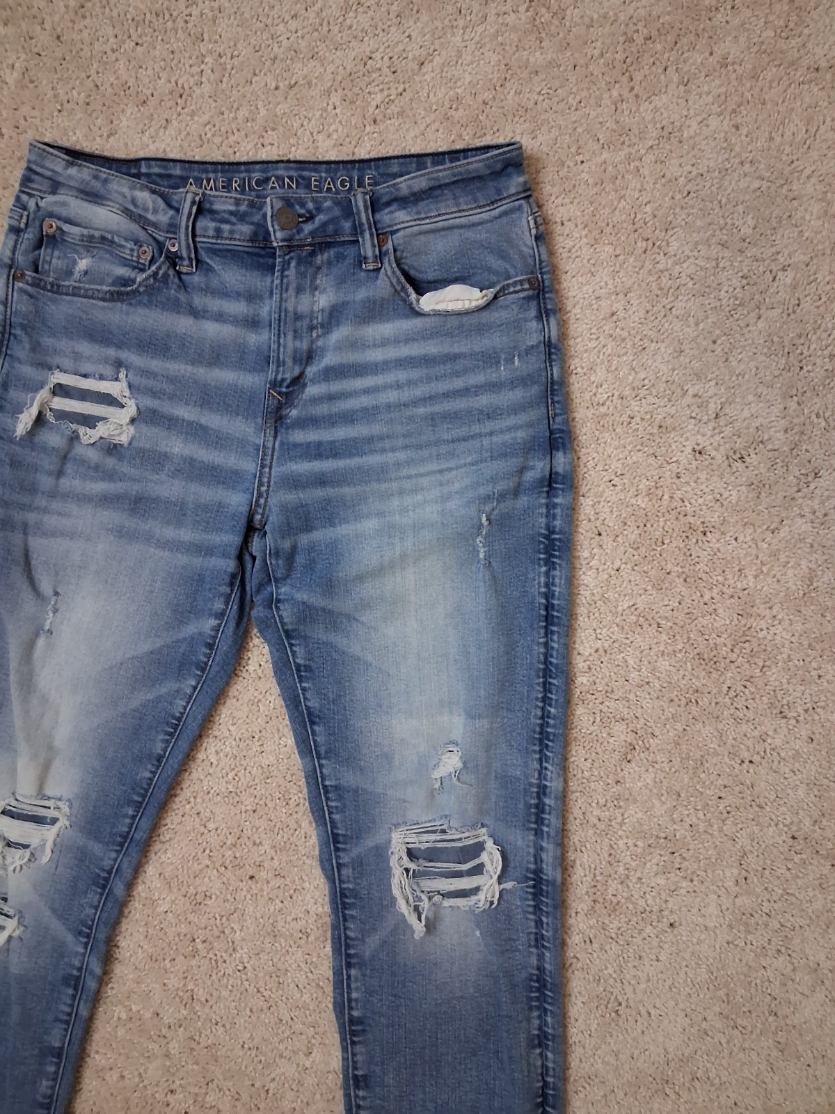 American Eagle Airflex Athletic Patch Distress De… - image 7