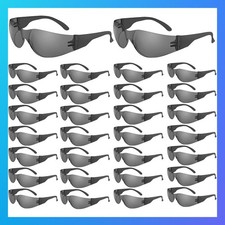 Smoke Safety Glasses 30 Pack for Men Women ANSI Z87.1 Work Eye Protection