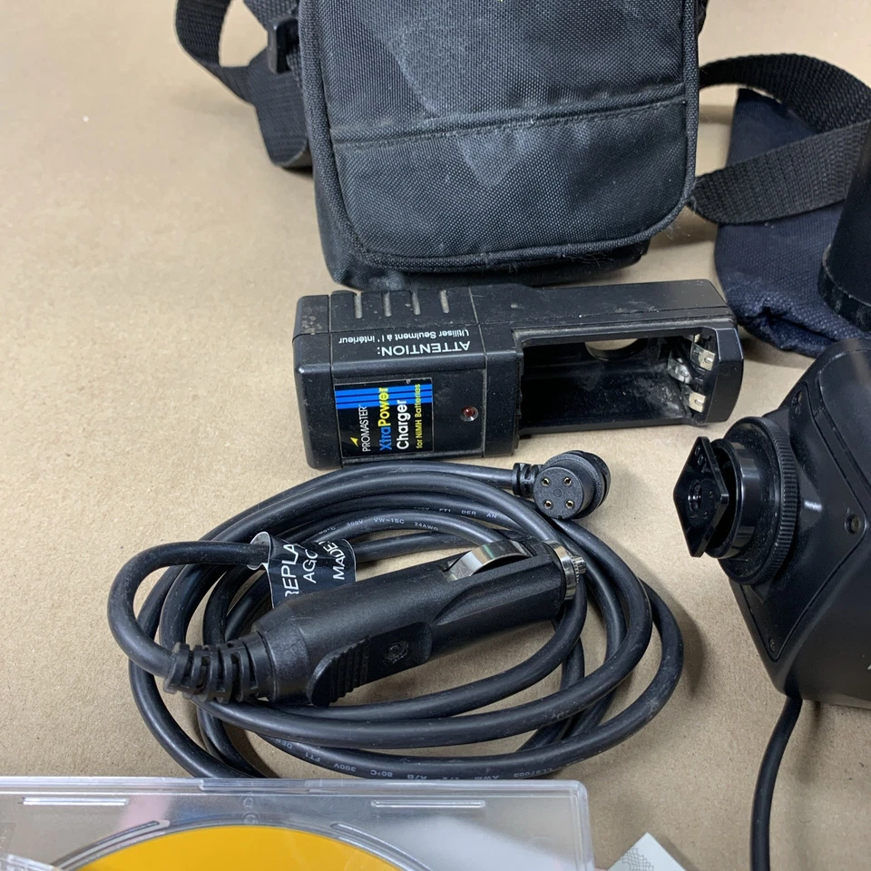 Lot of Camera Accessories, Sony Flash, Kodak Camera, Lens, Manuals, and Cases - Image 4 of 4