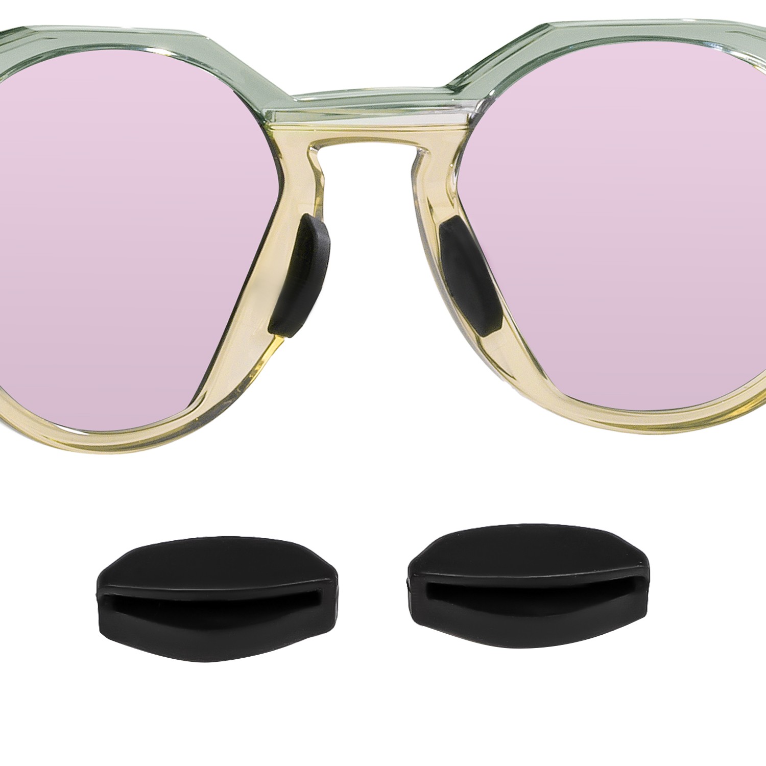 Naselli di ricambio per occhiali da sole Oakley HSTN metallo OO9279 nasello silicone foto 3